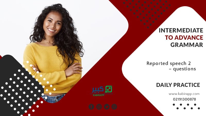 Reported speech 2 – questions